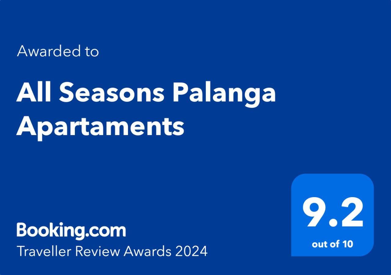 All Seasons Palanga Apartaments Exterior photo